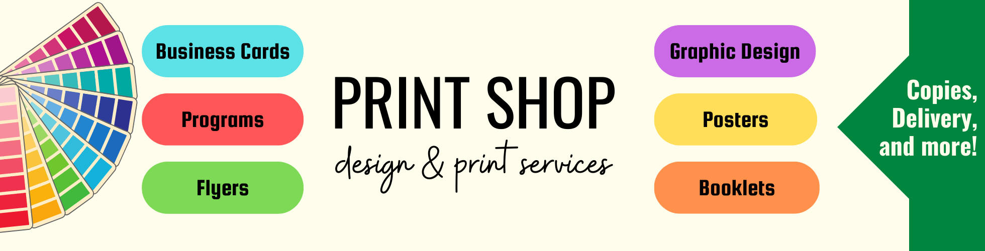 Print Shop - Design and Print Services graphic
